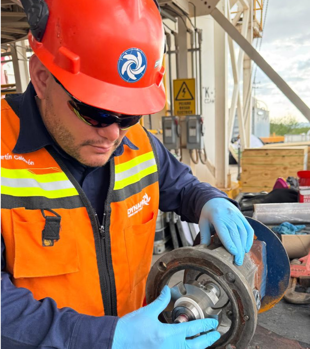 Centrifugal pump field inspection
