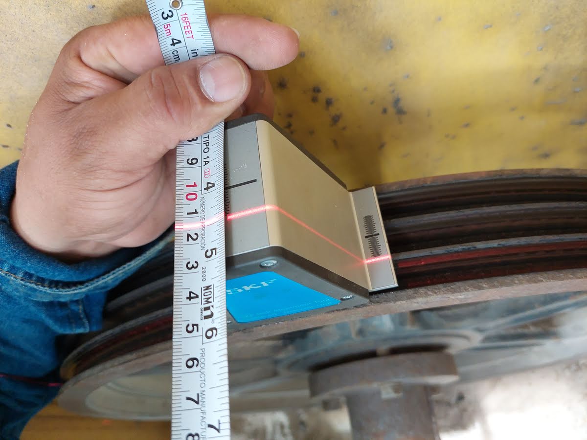 Pump clearance field measurement